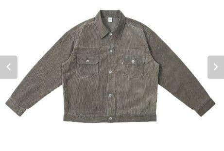 ジャケット・アウター OVY Washed Corduroy Wide Relax Jacket M