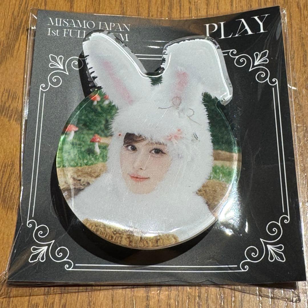 MISAMO リスニングパーティー限定 スマホグリップ サナ おまけ付きで