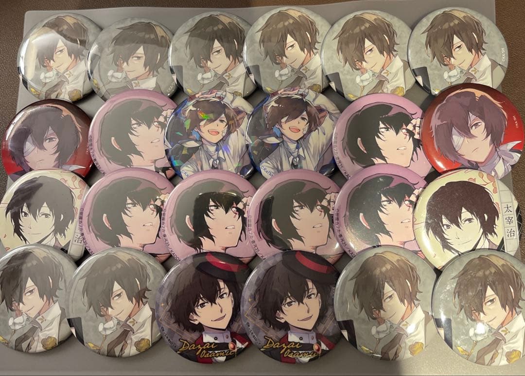 文豪ストレイドッグス 太宰治 缶バッジ バラ売り可