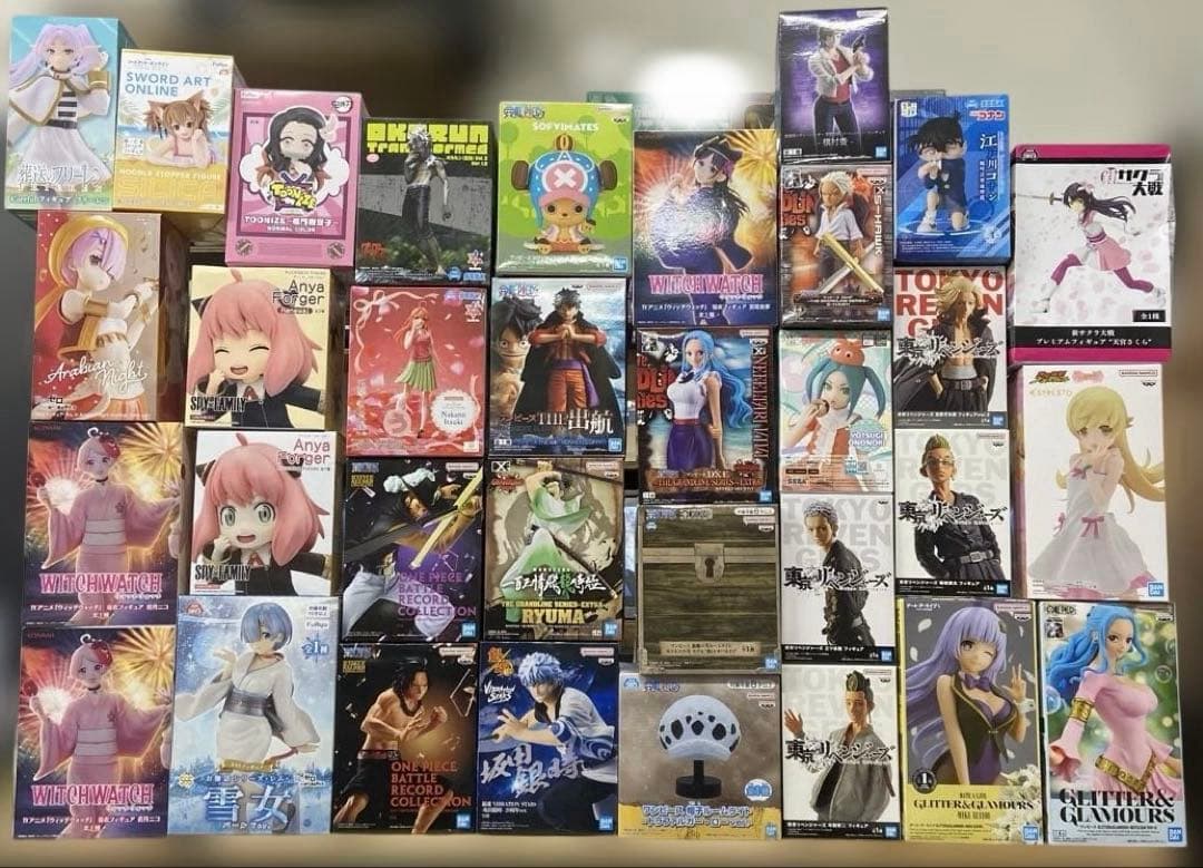 新品 未開封 プライズ フィギュア 33個 まとめ 激安 人気アニメ 美少女