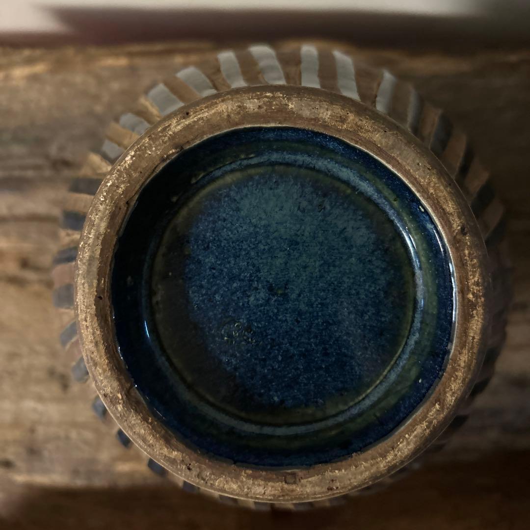 琉球 古典焼 小壺 ④ 壺屋焼 やちむん 古民芸 アンティーク 骨董 検:李朝.