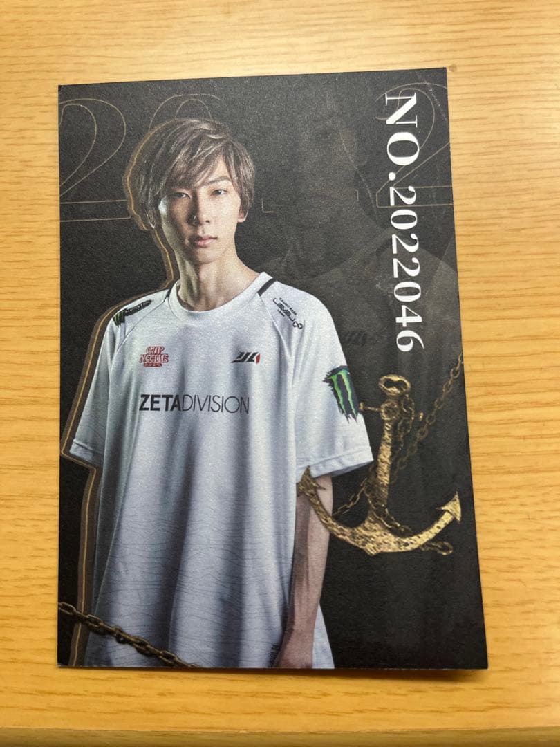 【幻】引退された元ZETA所属Mocchi選手 2022秋季IJL入場特典カード