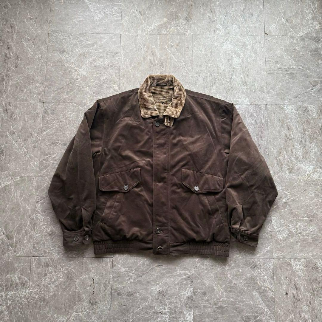 MT LAKE SIDE 短丈　ベロア　コーデュロイ　ハリントンジャケット