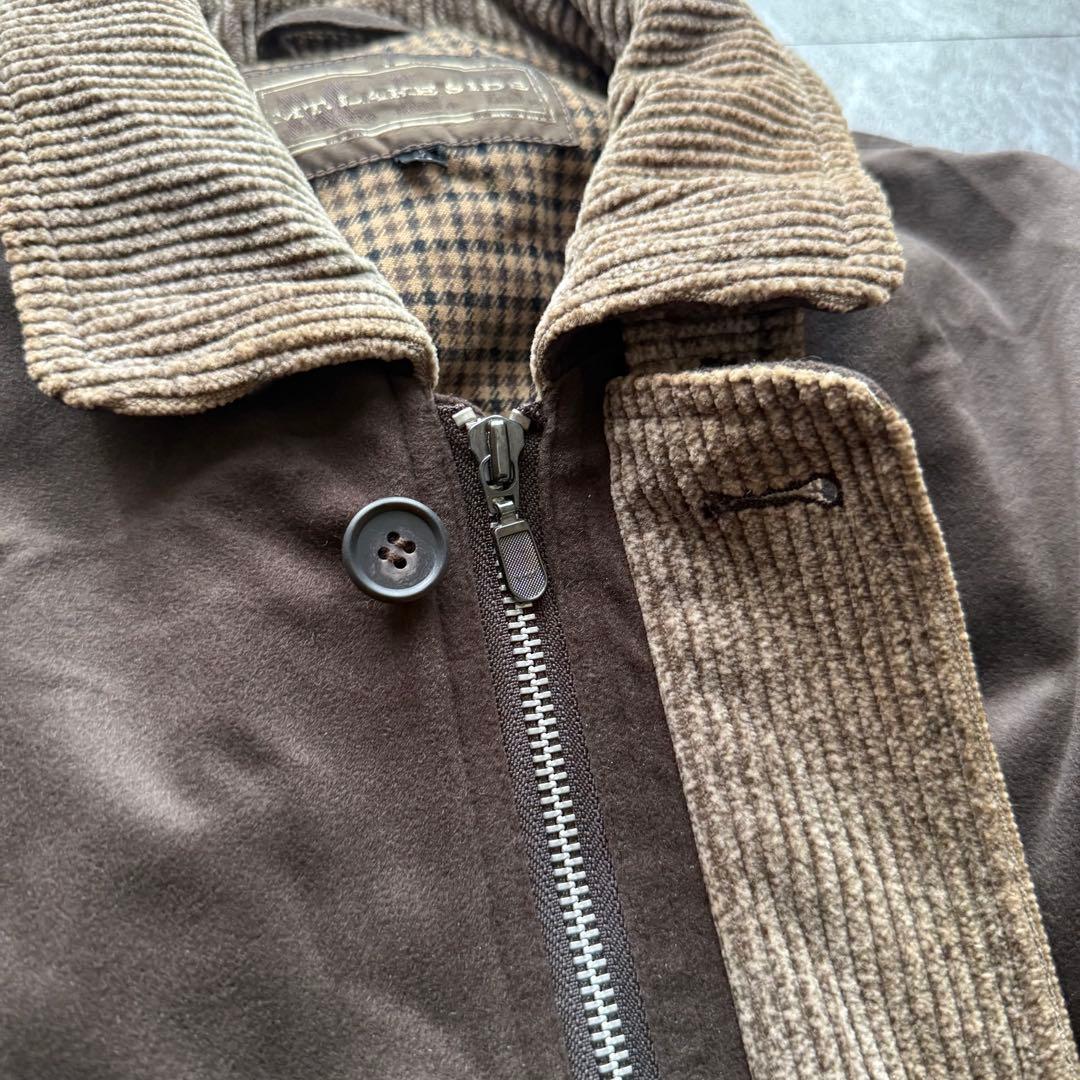 MT LAKE SIDE 短丈 ベロア コーデュロイ ハリントンジャケット ○商品