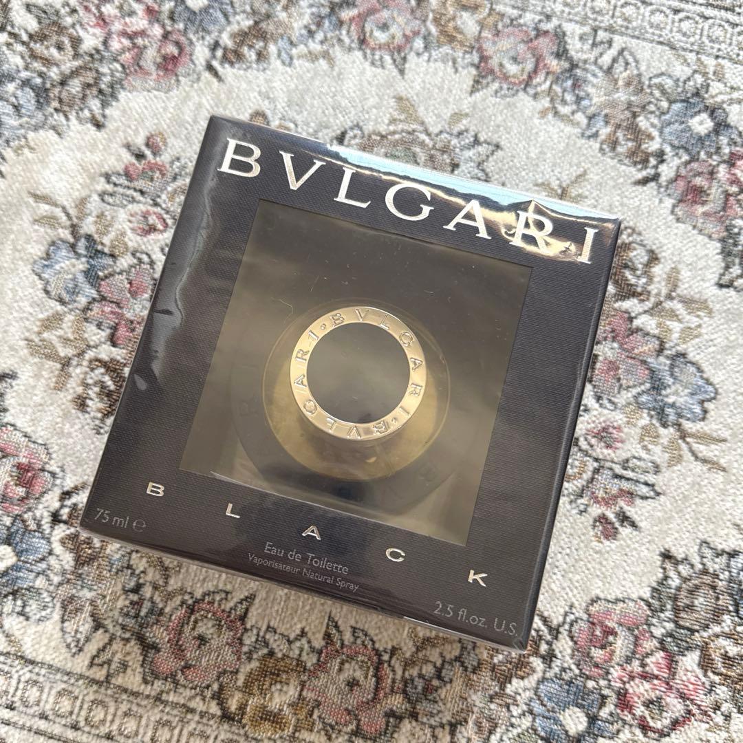 【新品】 BVLGARI ブルガリ ブラック 香水　75ml 廃盤 オードトワレ