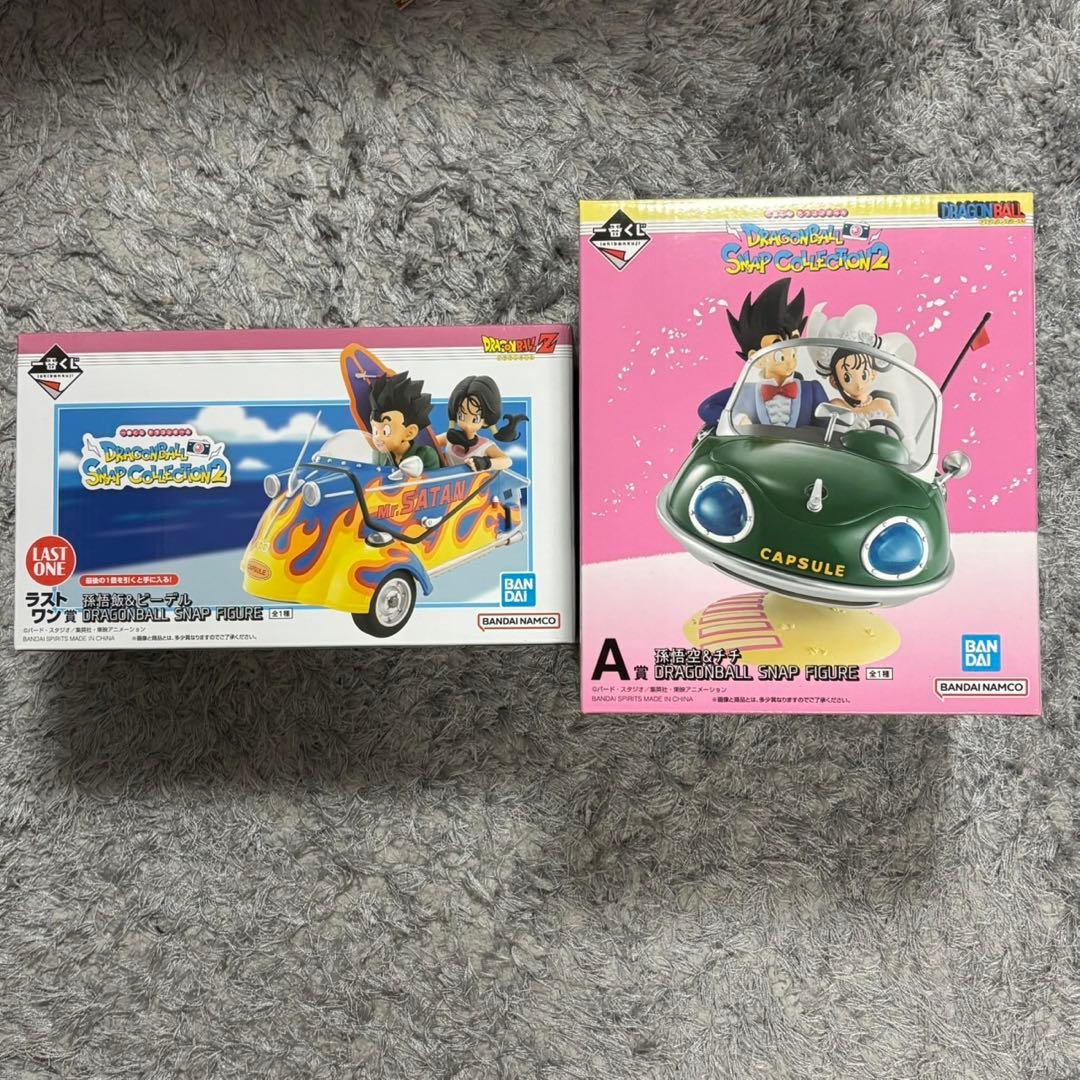 一番くじ ドラゴンボール 孫悟空＆チチ フィギュア ラストワン 孫悟飯&ビーデル