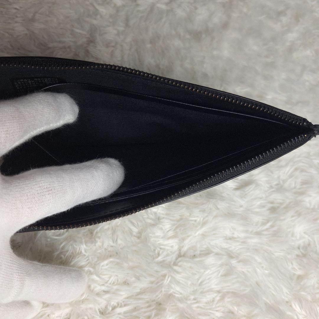 極美品✨近年 ポールスミス L字ファスナー 長財布 チェッカーエンボス