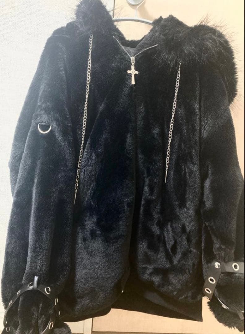 DimMoire BABY SHEEPファーパーカーII【Black】黒 - メルカリ