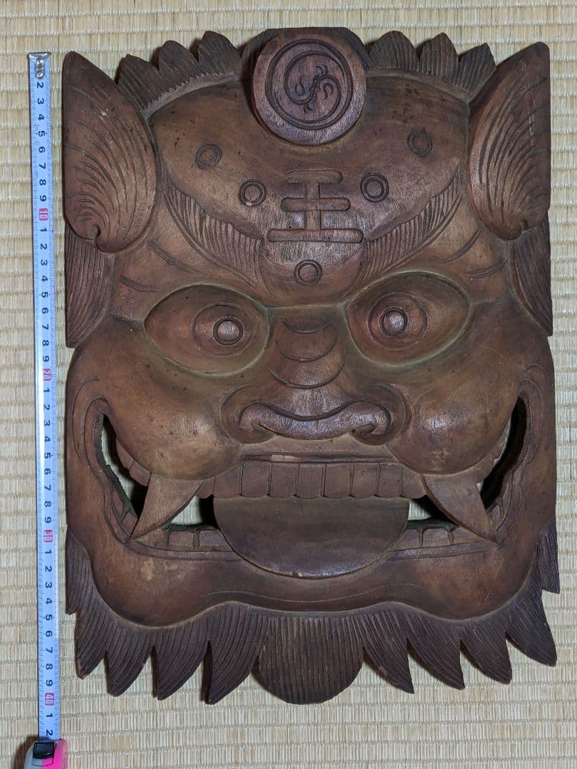 ♦閻魔大王 木彫時代物 地蔵菩薩の化身 開運 縁起物？寺社仏閣飾り 古美術骨董品