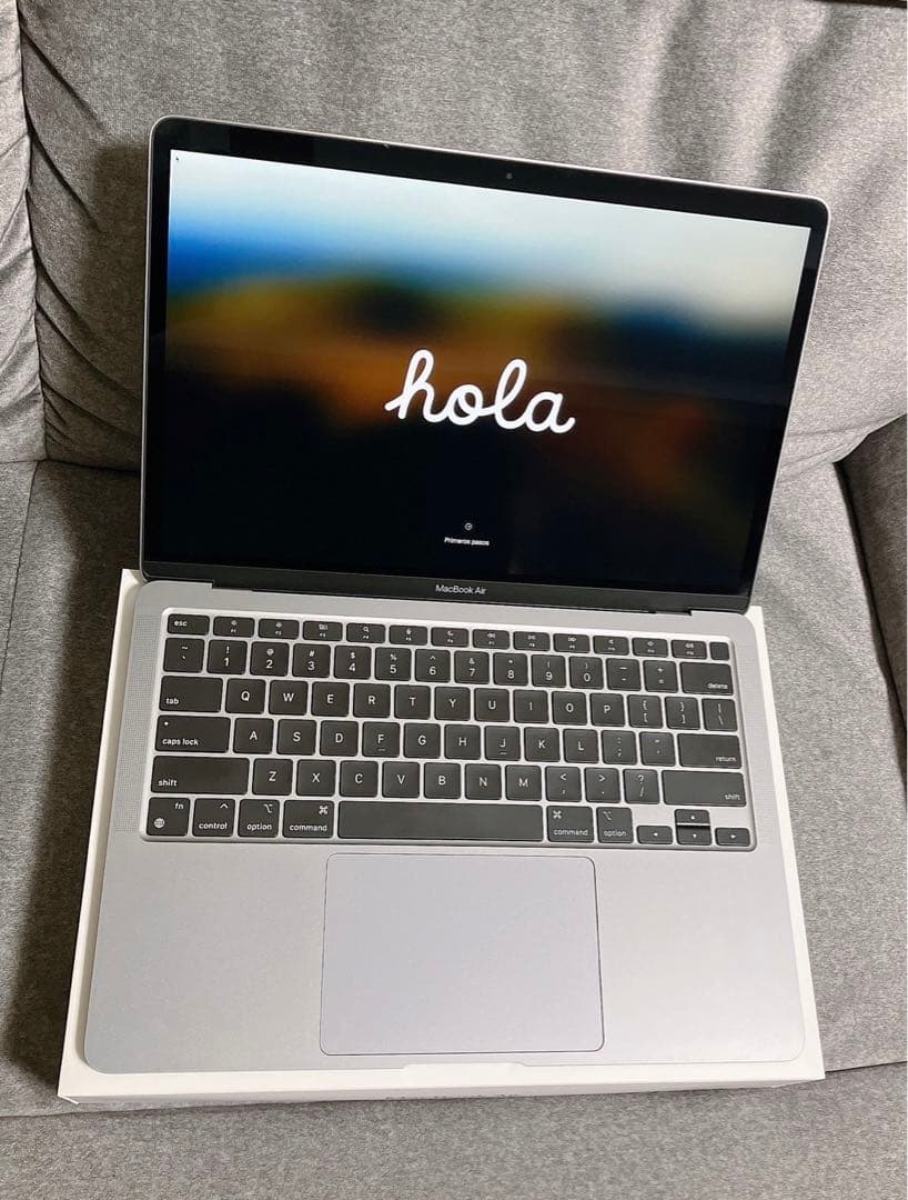 Apple MacBook Air M1 A2337 スペースグレイ MGN6…