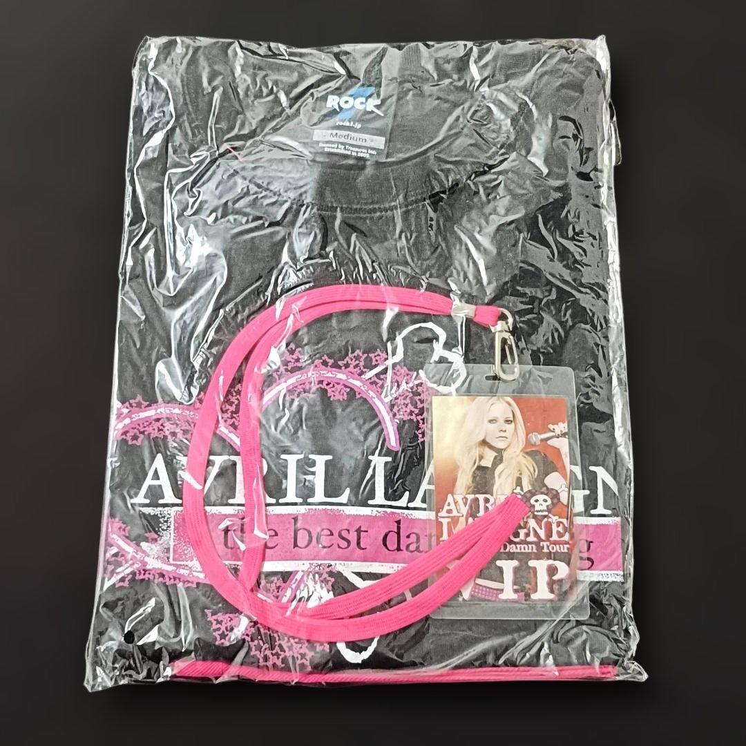 【新品】Avril Lavigne Tシャツ Mサイズ バッグ VIPパス付き fb105d003a2fbce908ce9c892f083e