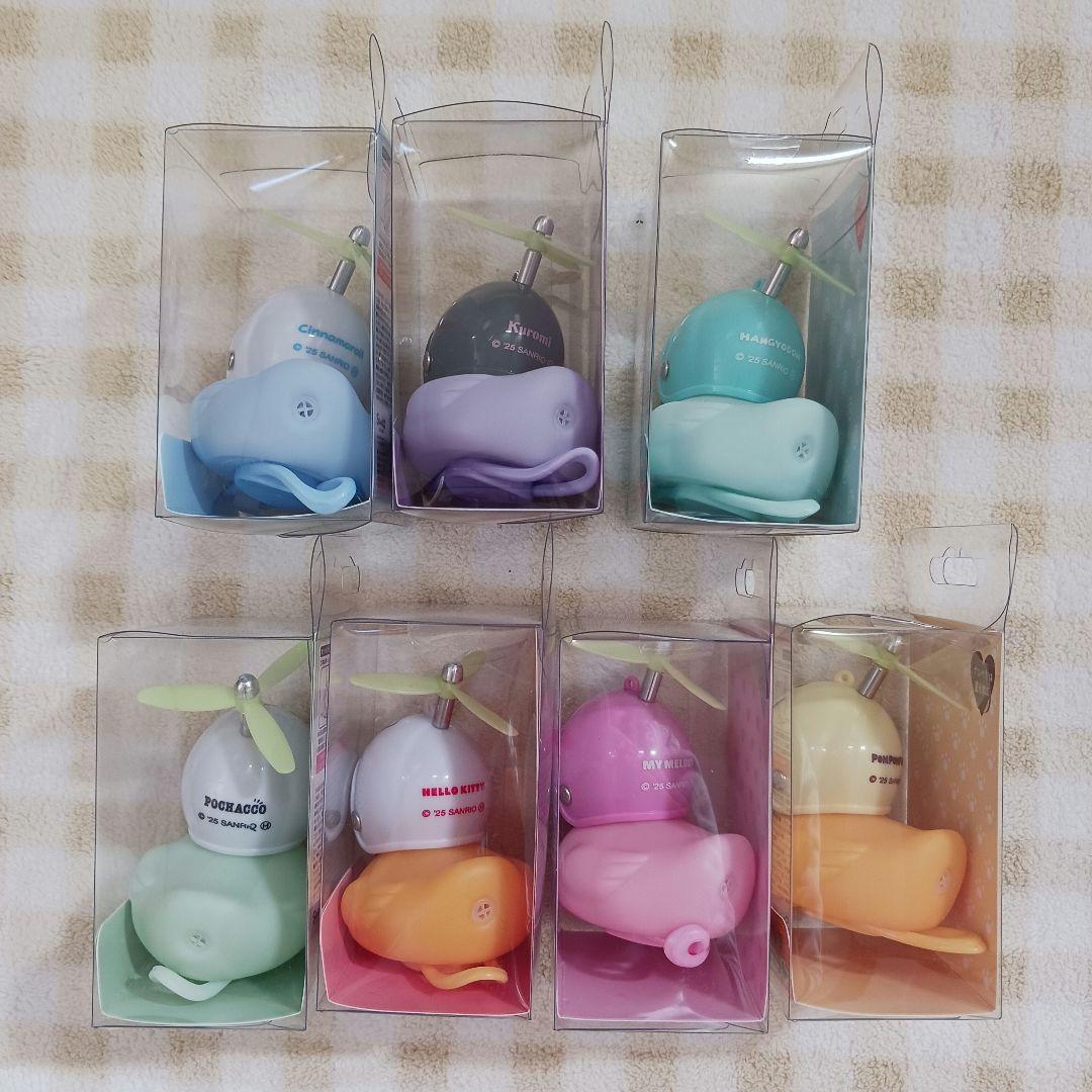 ☆1359 サンリオ サイクリングマスコット アヒル隊長 7種 新品・未