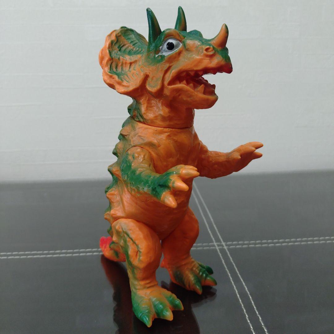 トリケラン ソフビ 三浦トーイ パチ怪獣 昭和レトロ - メルカリ