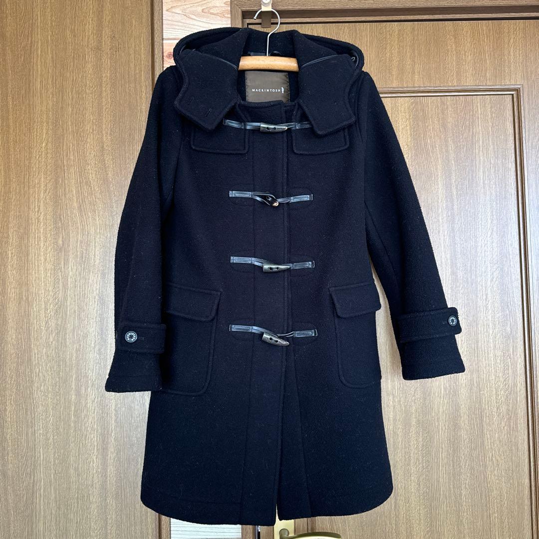 【マロン】MACKINTOSH ウール　ダッフルコート 36
