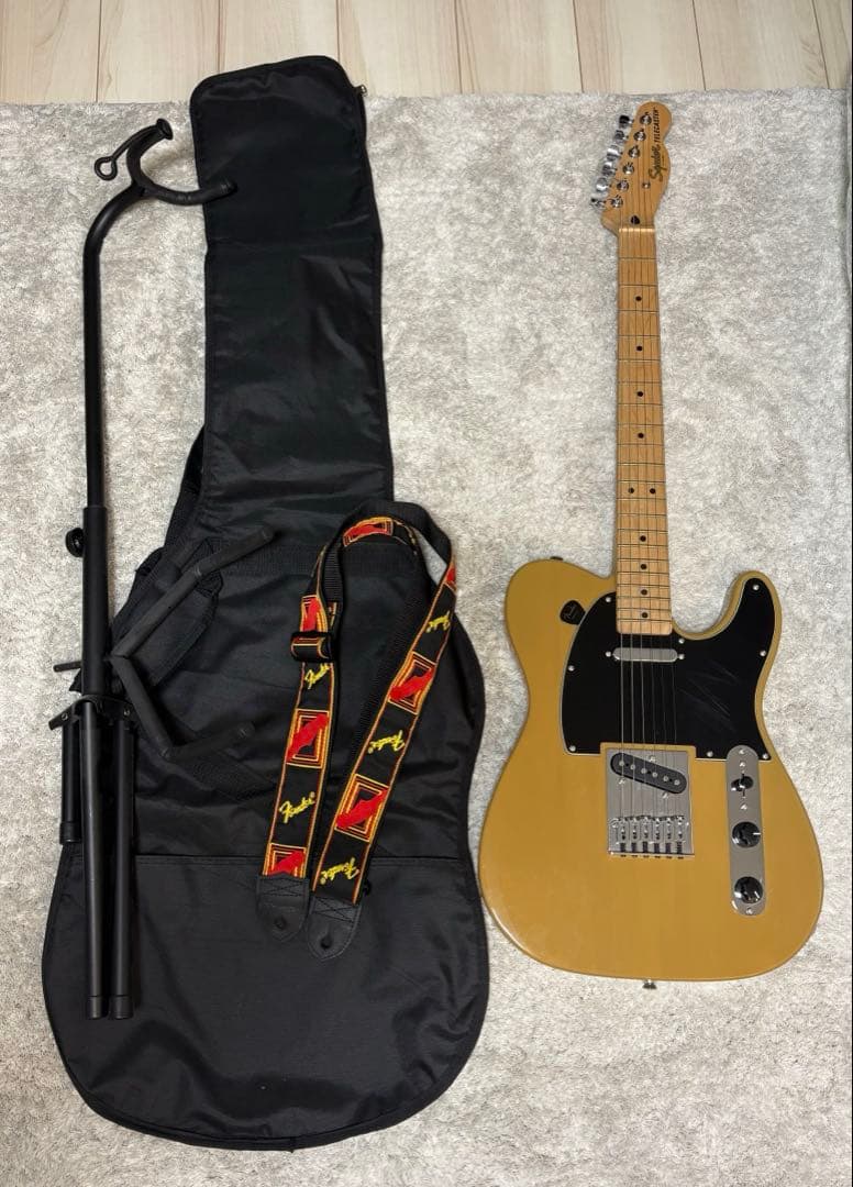 楽天市場】ギター Squier テレキャスター ストラップ＆スタンド