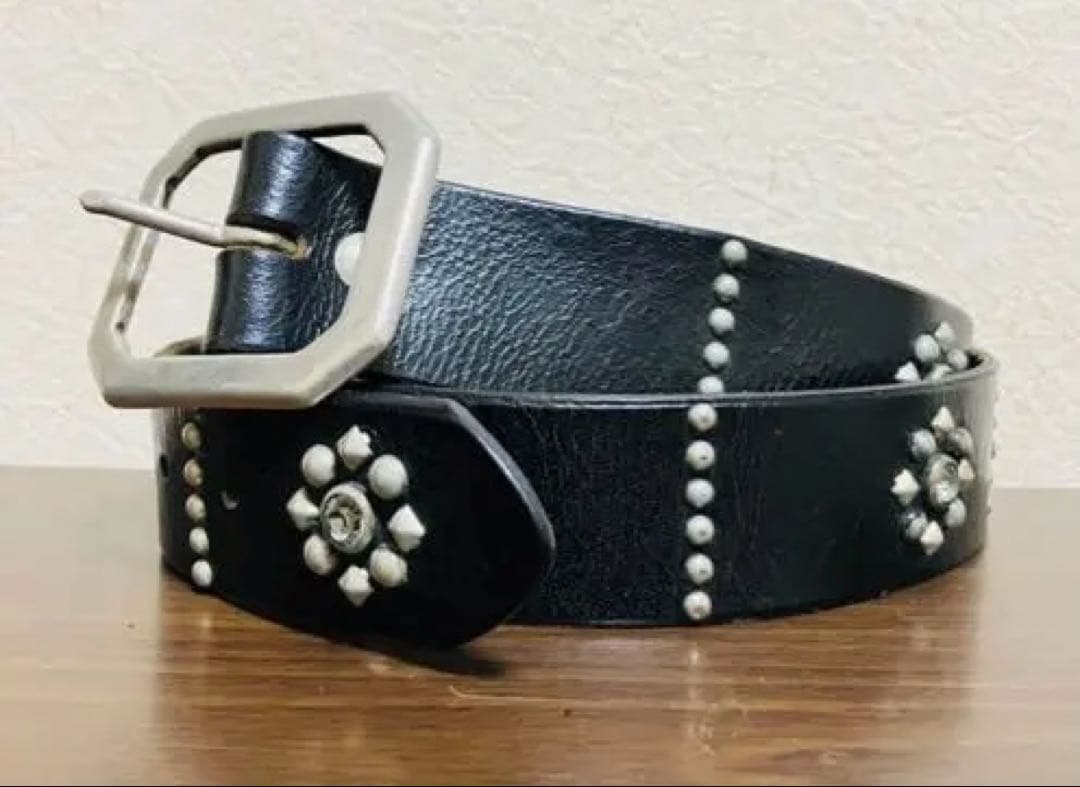 オールドスタッズ　レザーベルト　スタッズレザーベルト　ブラック　HTC 楽天市場】【最短即日発送】HTC エイチティーシー END ONLY 1.75