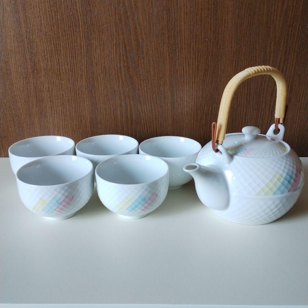 有田焼 西峰作 急須と茶碗5個セット 箱付き - メルカリ