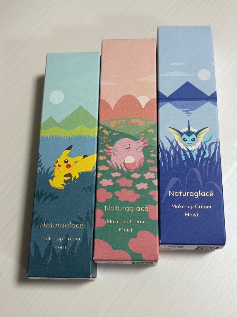 ナチュラグラッセ メイクアップ クリーム モイストP ポケモンコラボ
