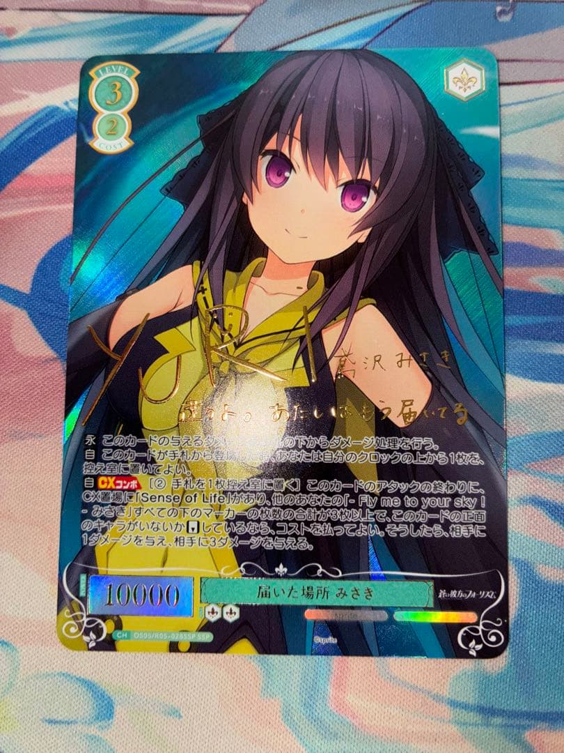 ヴァイスシュヴァルツロゼ SSP 届いた場所 みさき