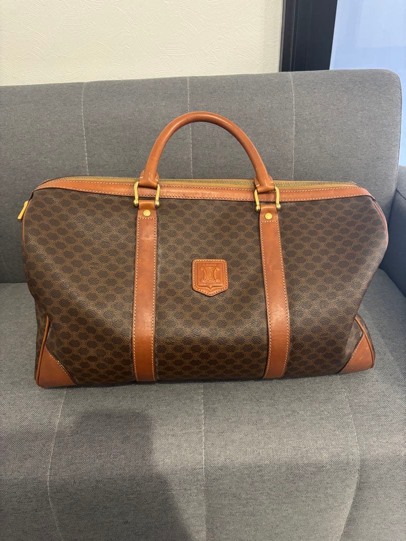 CELINE セリーヌ　ボストンバッグ　マカダム