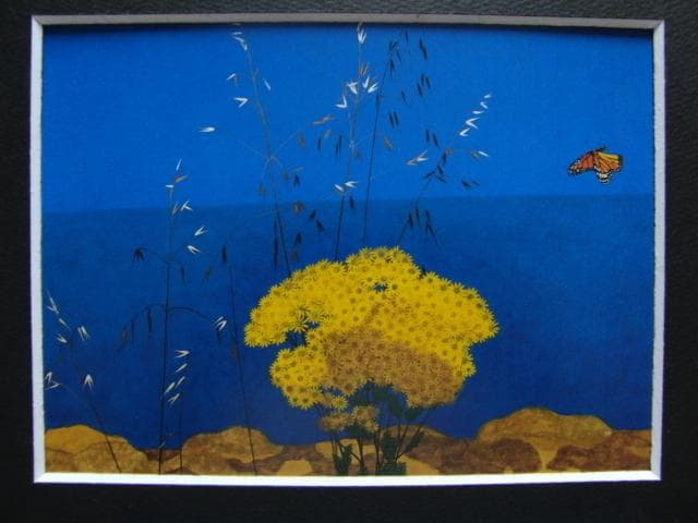 近藤 肇 【華】 希少画集画、状態良好、新品高級額装付、送料無料