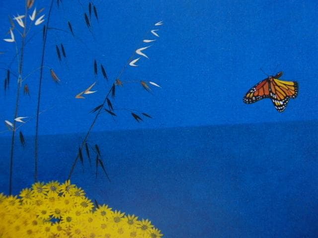 近藤 肇 【華】 希少画集画、状態良好、新品高級額装付、送料無料