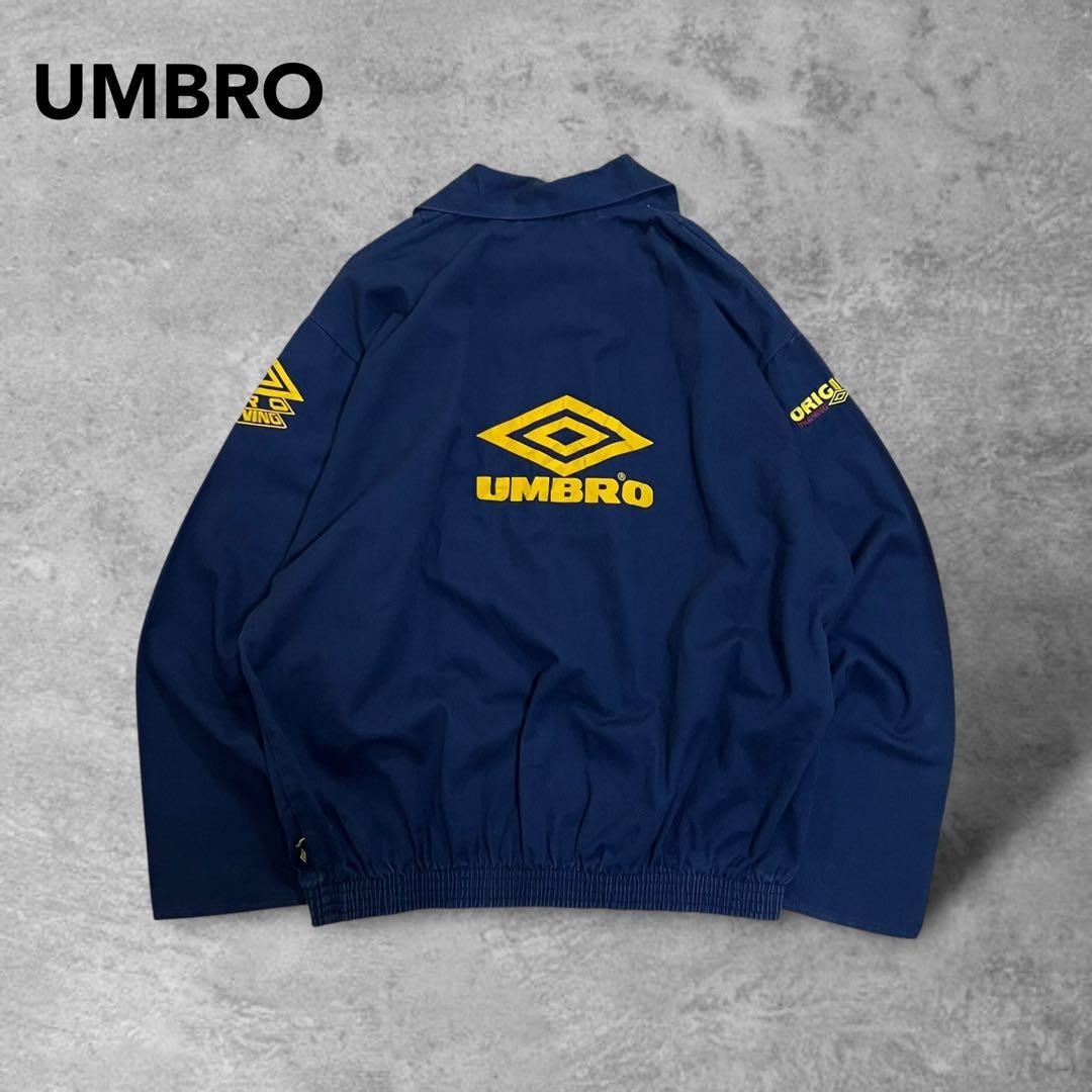 UMBRO 90s DRILL TOP 青タグ ドリルトップ サッカー 短丈 S115381696