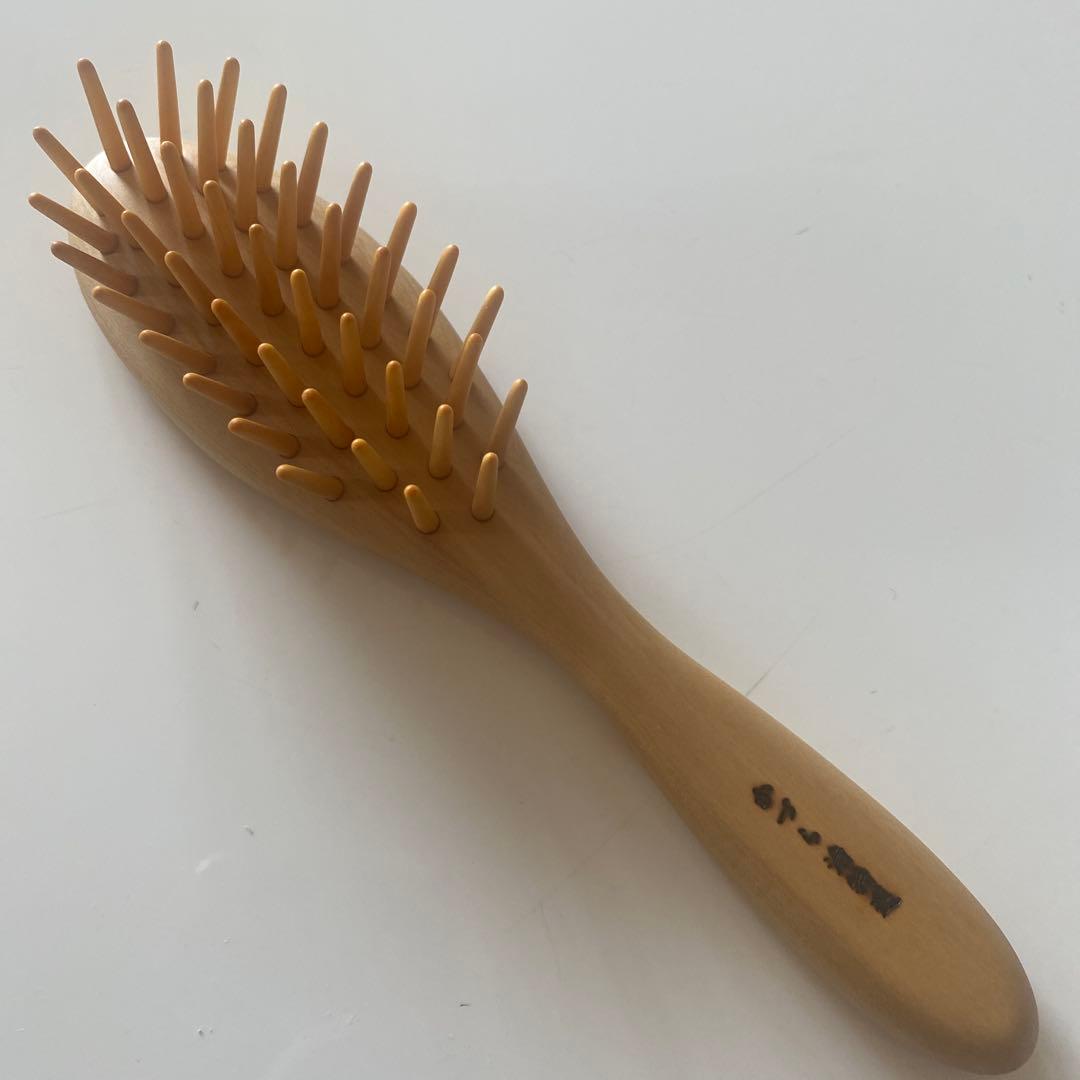 かづら清特選つげブラシ　刷毛付き　新品•未使用