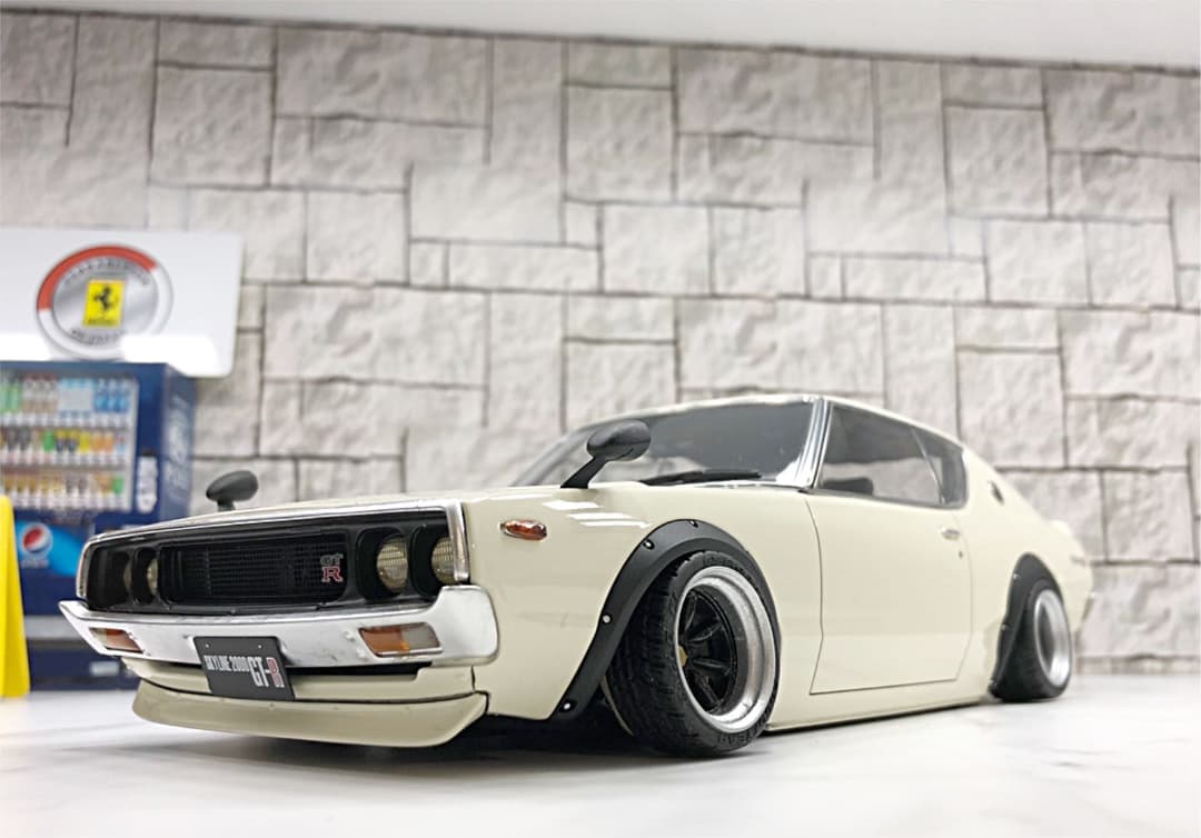 1/18 イグニッションモデル ケンメリGT-R ワタナベ深リムカスタム 1/18スケール 一般発売モデル「ケンメリGT-R (KPGC110)」1/20頃からご