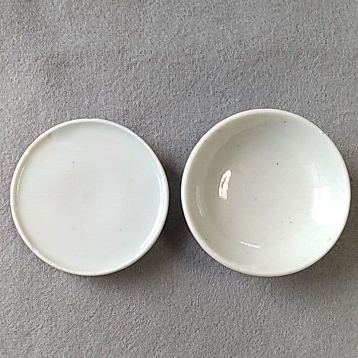 古伊万里白磁皿　２枚　古伊万里皿