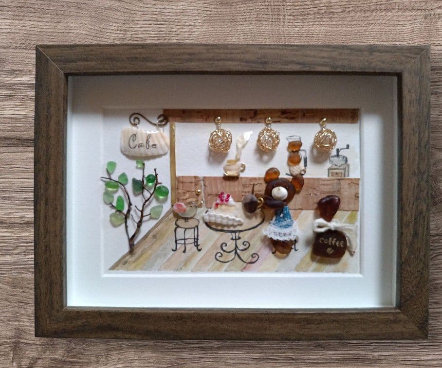 シーグラスアート ぷうこ様 ご確認用 4点