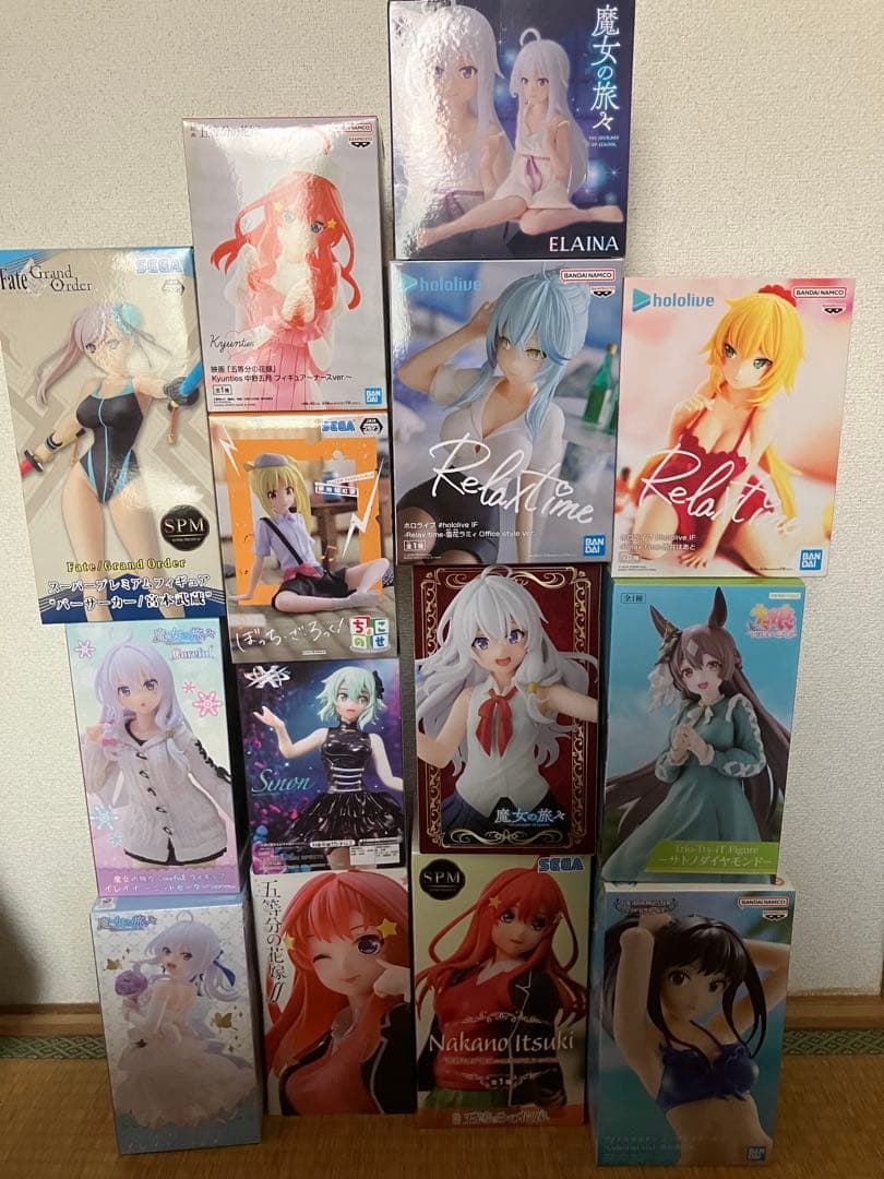 ゲーセンプライズ　美少女フィギュア　14体　まとめ売り