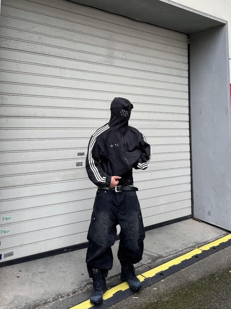 Thugclub adidas パーカー SIZE M Jackets adidas x Thug Club Teamgeist Hooded Zip Up Black (KC2209