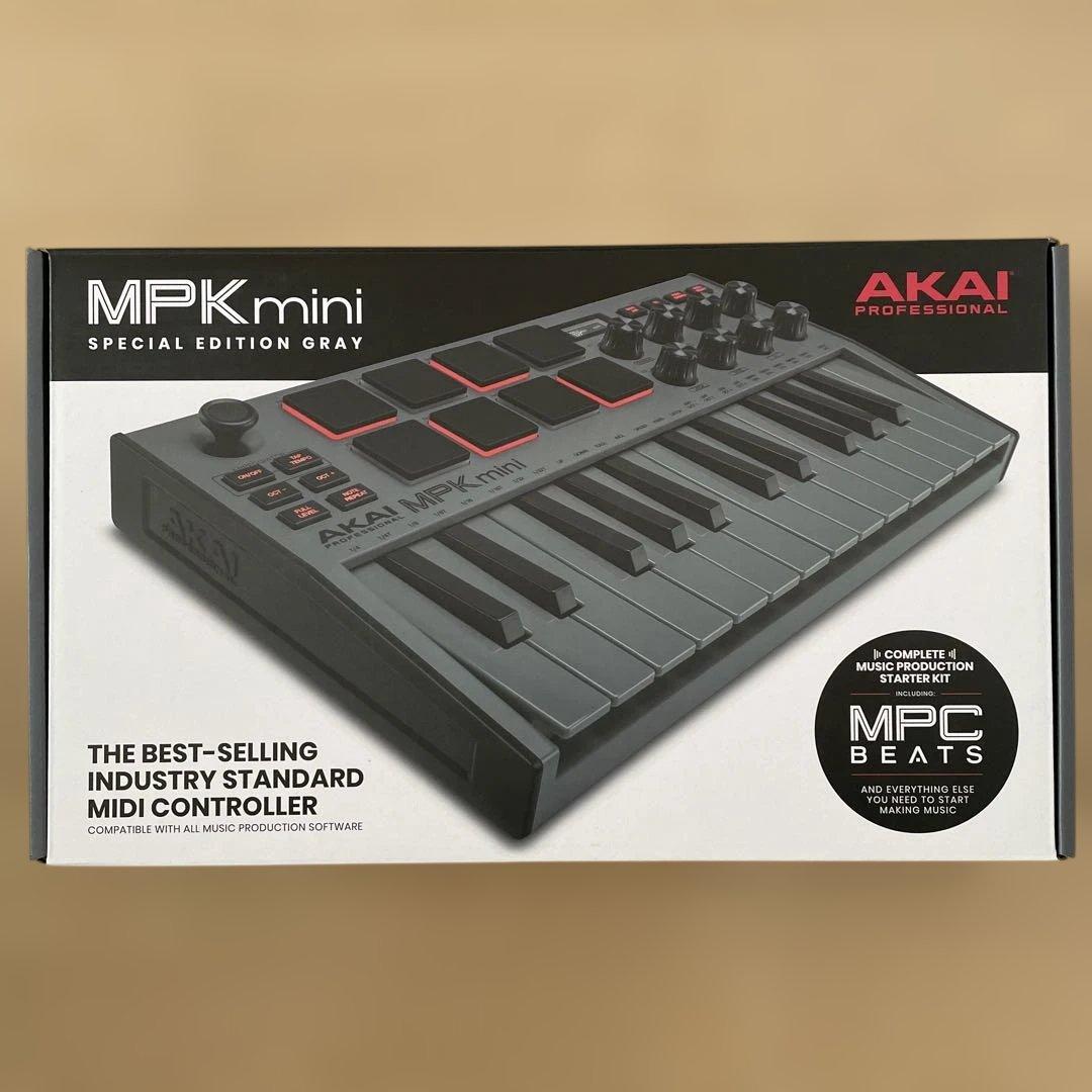 DTM・DAW AKAI PROFESSIONAL MPKmini Akai Professional MPK Mini IV MIDI Keyboard Controller - Black