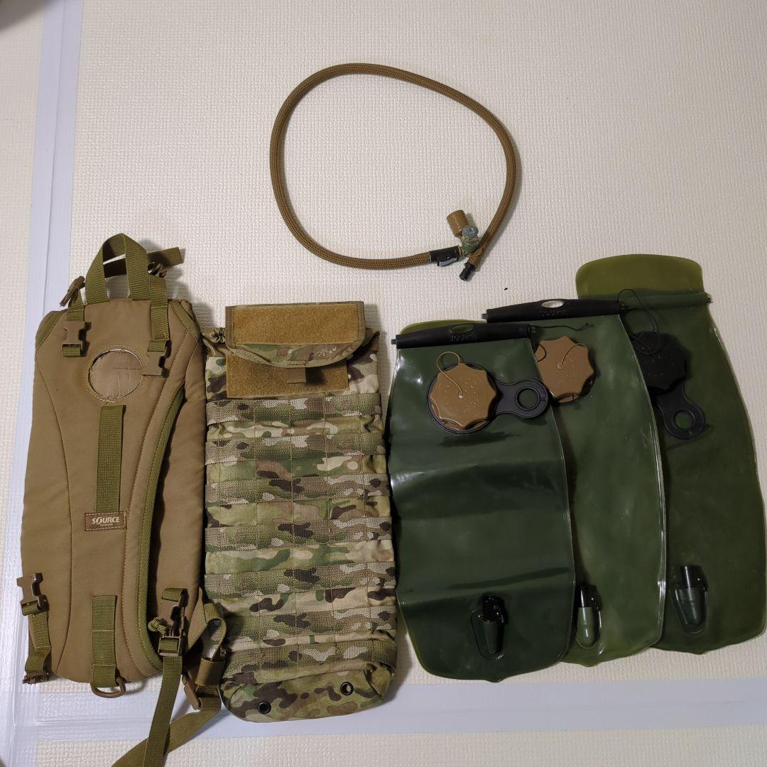 SOURCE ハイドレーションパック カーキ