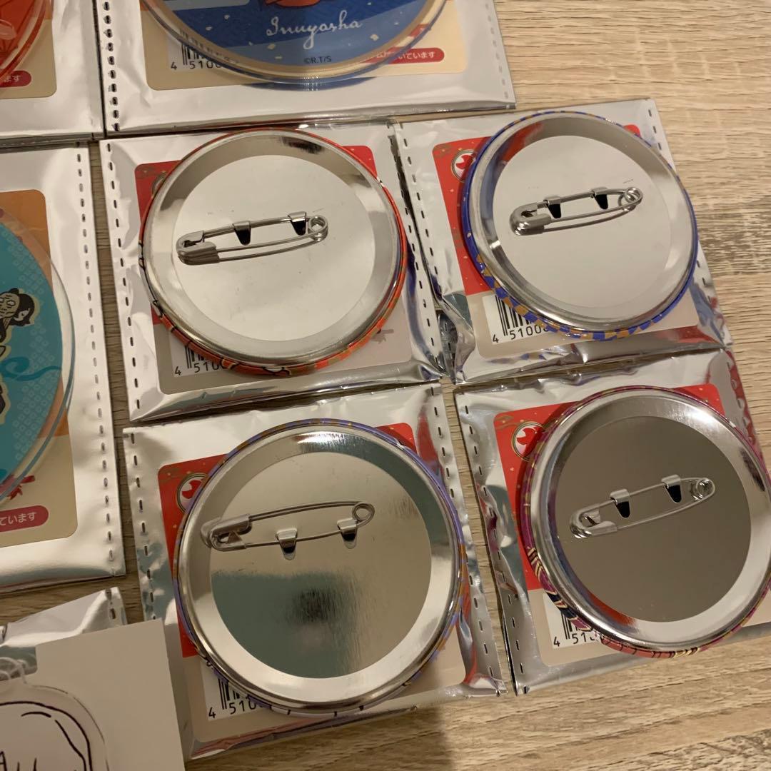 犬夜叉 殺生丸 桔梗 トレーディングアクリルコースター 缶バッジ