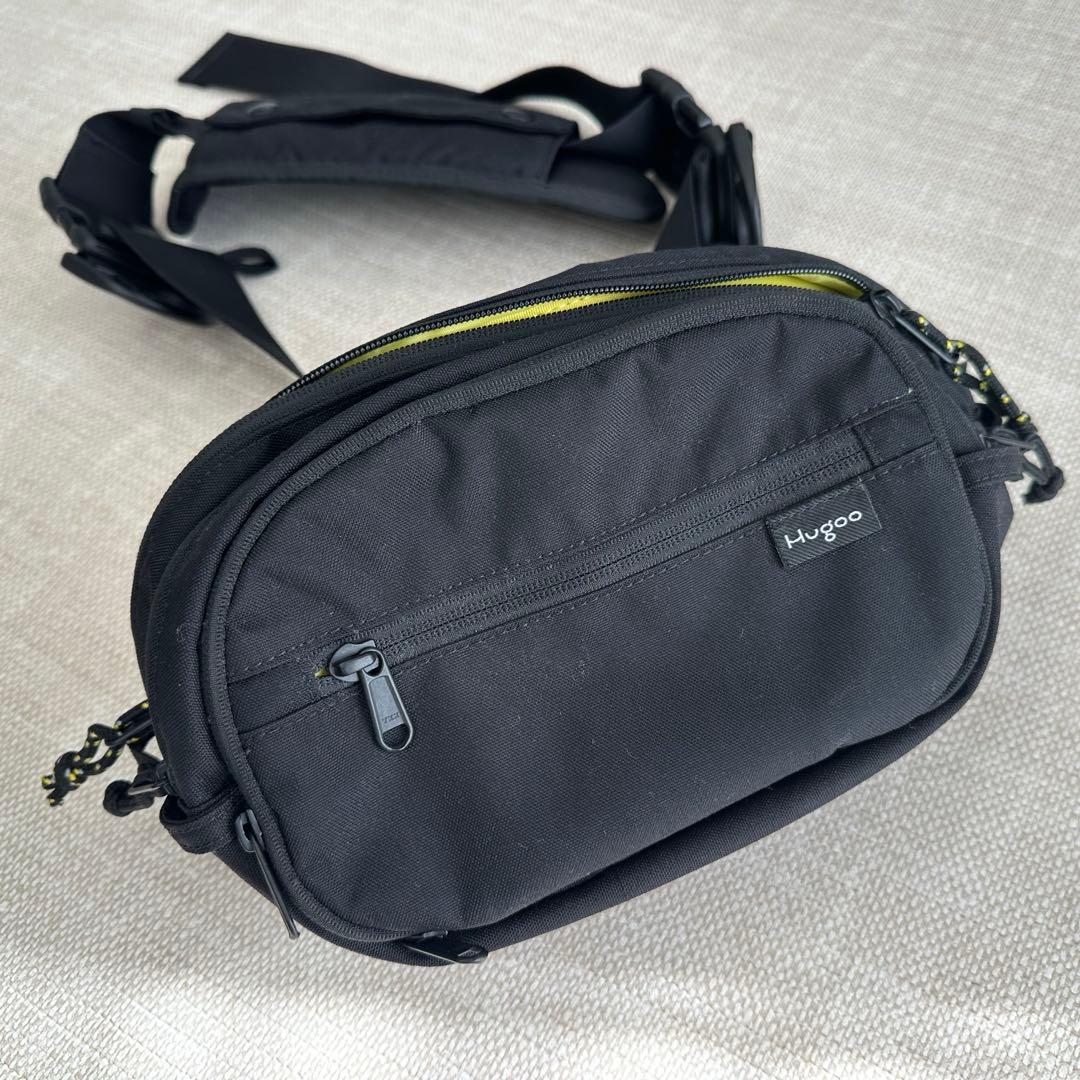 小*梅様 Hugoo ハグー ヒップシート ショルダーバッグ 抱っこ紐　ブラック Amazon.co.jp: 【ママリ口コミ大賞2025受賞 | グッドデザイン賞受賞