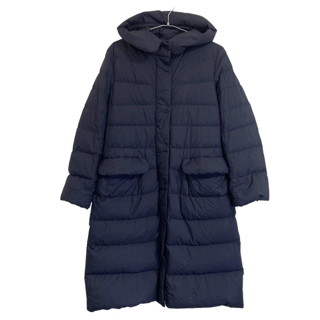 J ユニクロ レディース L ウルトラライトダウンフーデットコート (d66