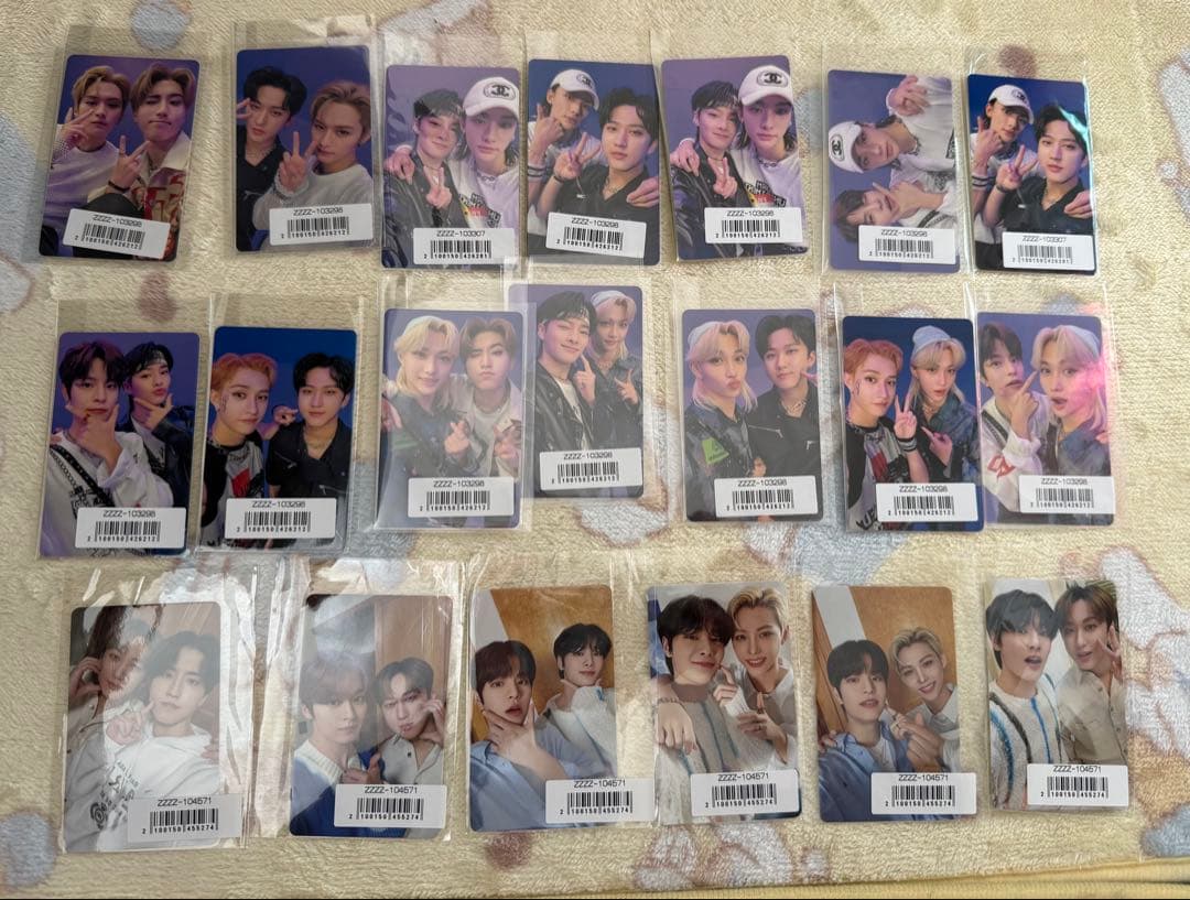 Stray Kids スキズ ユニット トレカ 画像のもの