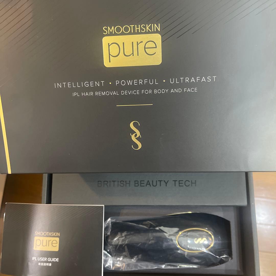 SMOOTHSKIN pure 脱毛器　スムーズスキン　ブラック 公式オンラインショップ】最新 スムーズスキン ピュアフィット