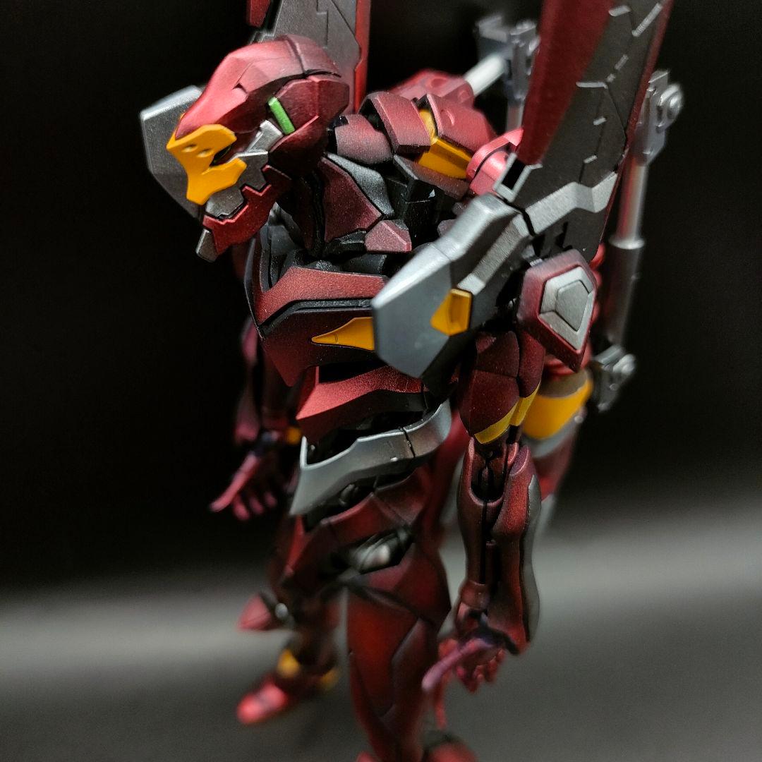RGエヴァンゲリオン参号機 メタリック塗装 塗装完成品 プラモデル