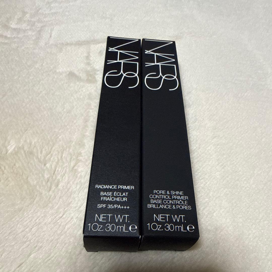 NARS下地セット ラディアンスプライマー、ポア&シャインコントロールプライマー