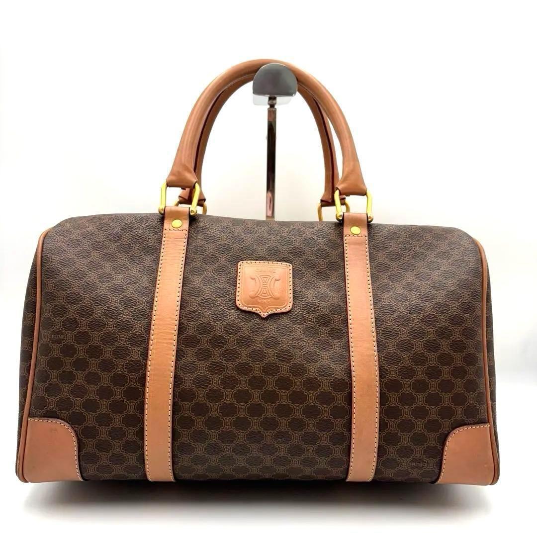 美品　セリーヌ ハンドバッグ ミニボストン マカダム柄 トリオンフ PVC 楽天市場】【バッグ】CELINE セリーヌ マカダム柄 2WAYバッグ