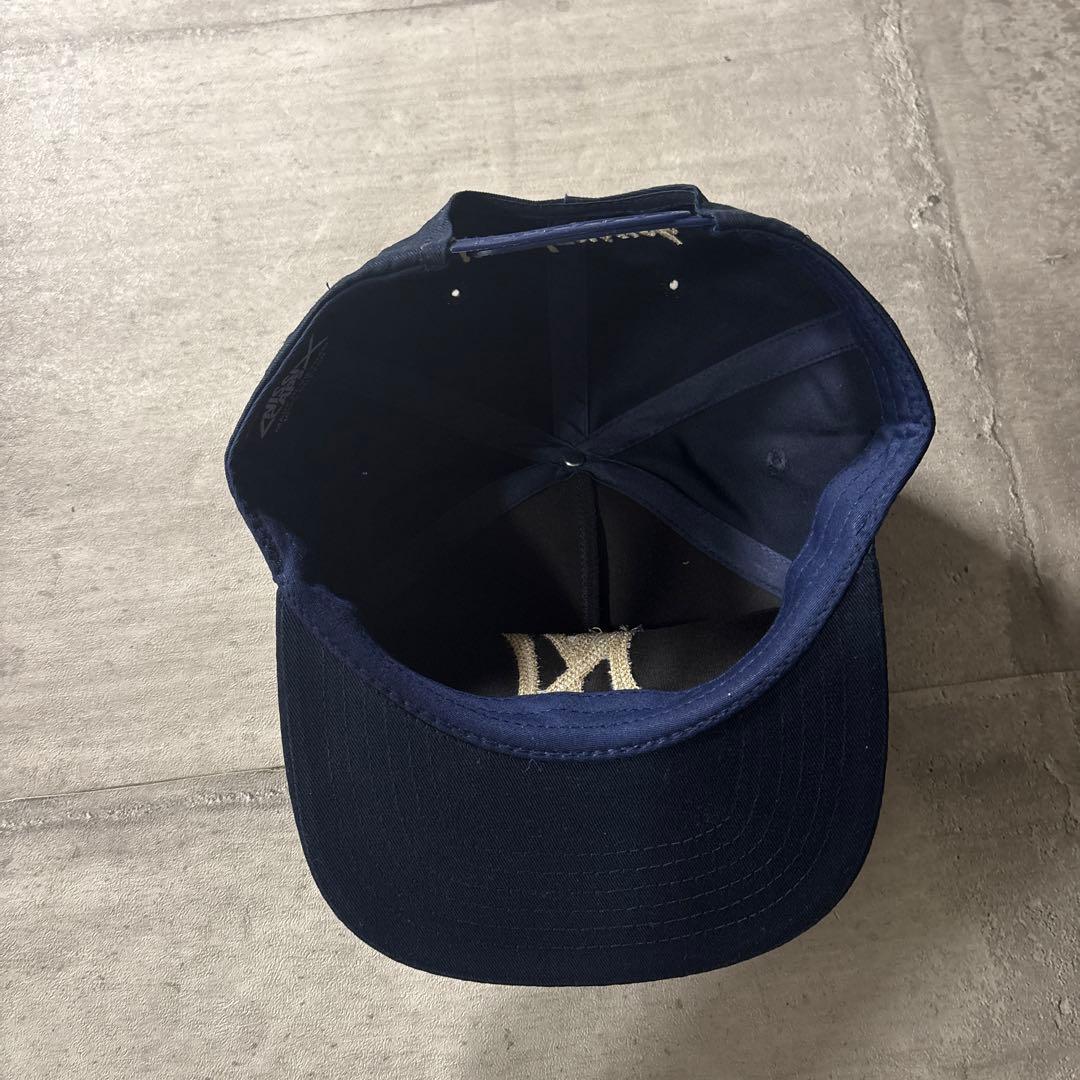 MONDAYSUCK YANKEES キャップ 刺繍ロゴ ネイビー 新品