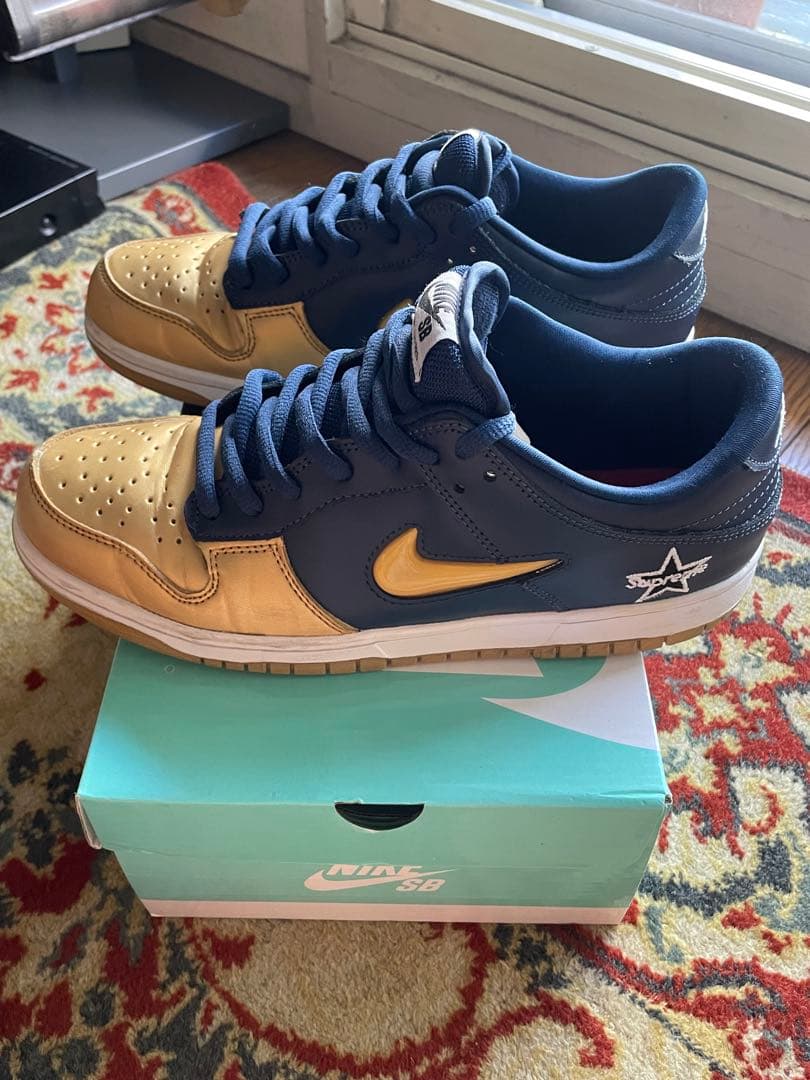 スケートボード Nike Dunk Low SB supreme 26.5cm