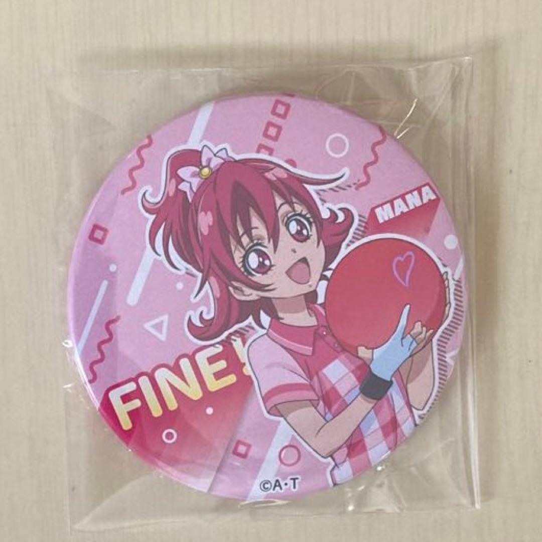 ドキドキ！プリキュア 缶バッジ 相田マナ キュアハート - メルカリ