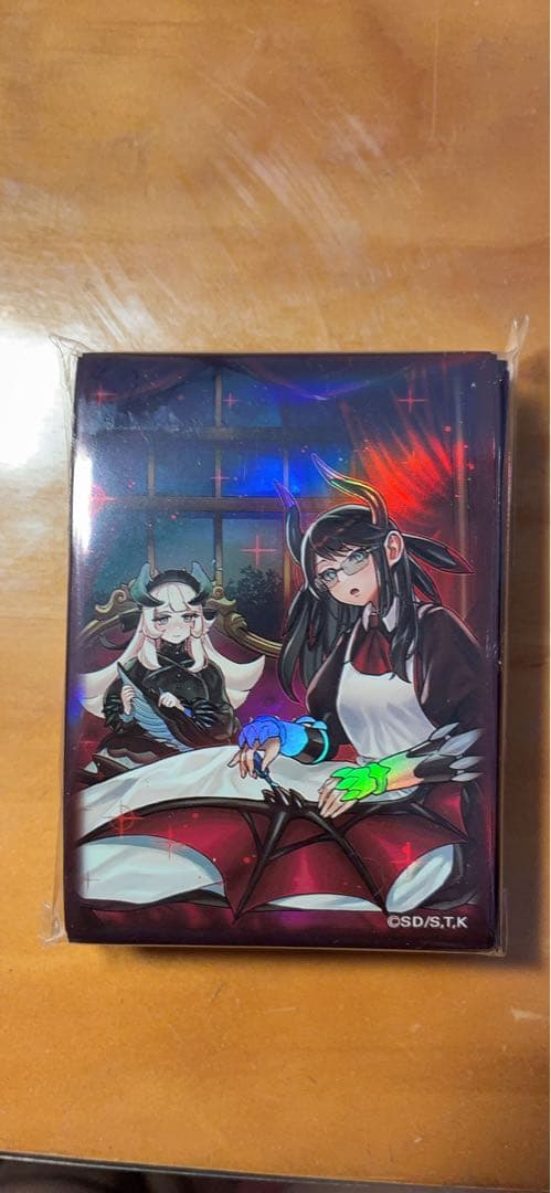 遊戯王公式スリーブ　デュエル万全セット　ドラゴンメイド・ハスキー