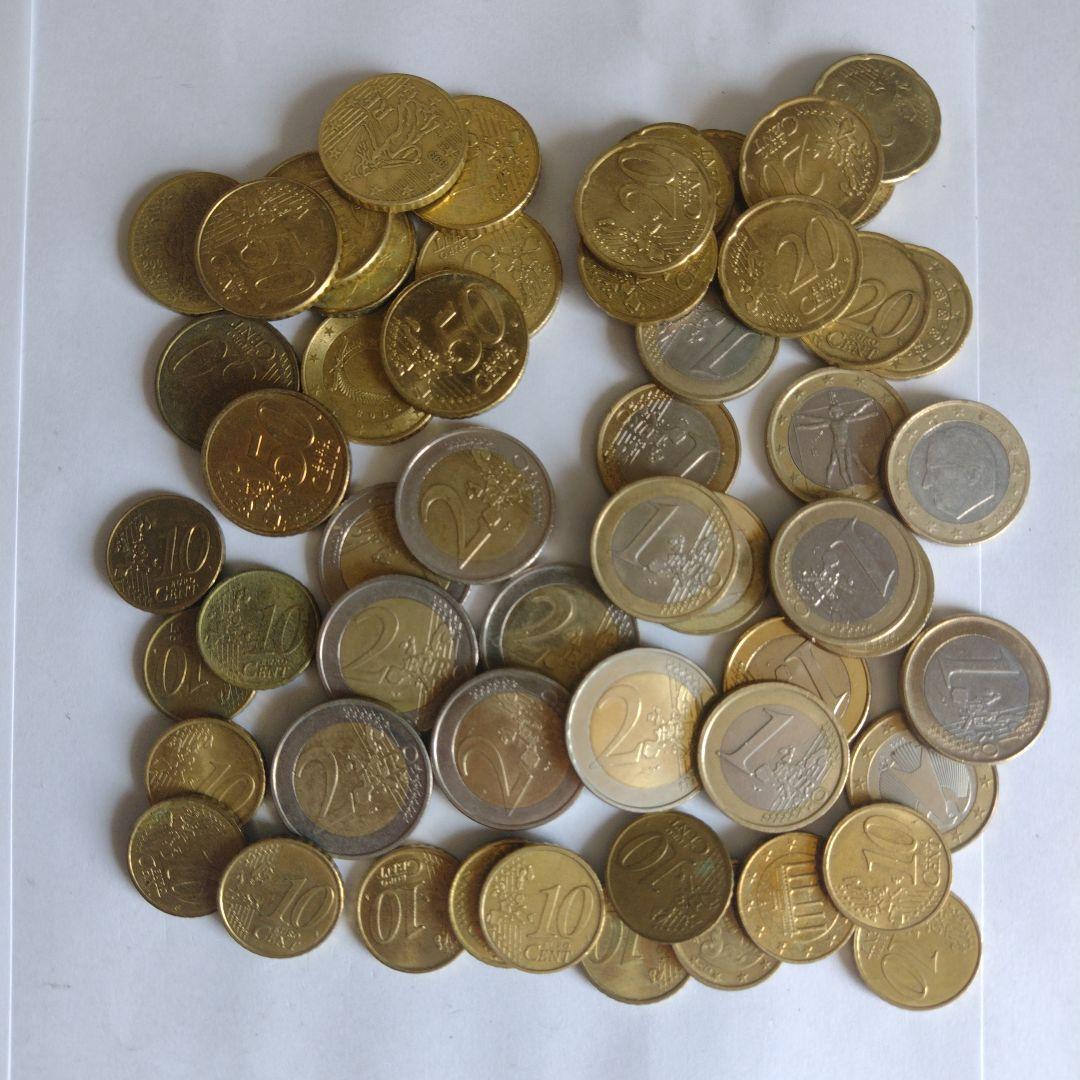 ユーロ 現行 硬貨セット全部で35ユーロ - メルカリ