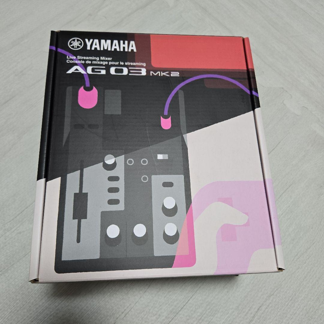 Yamaha AG03 MK2 ライブストリーミングミキサー