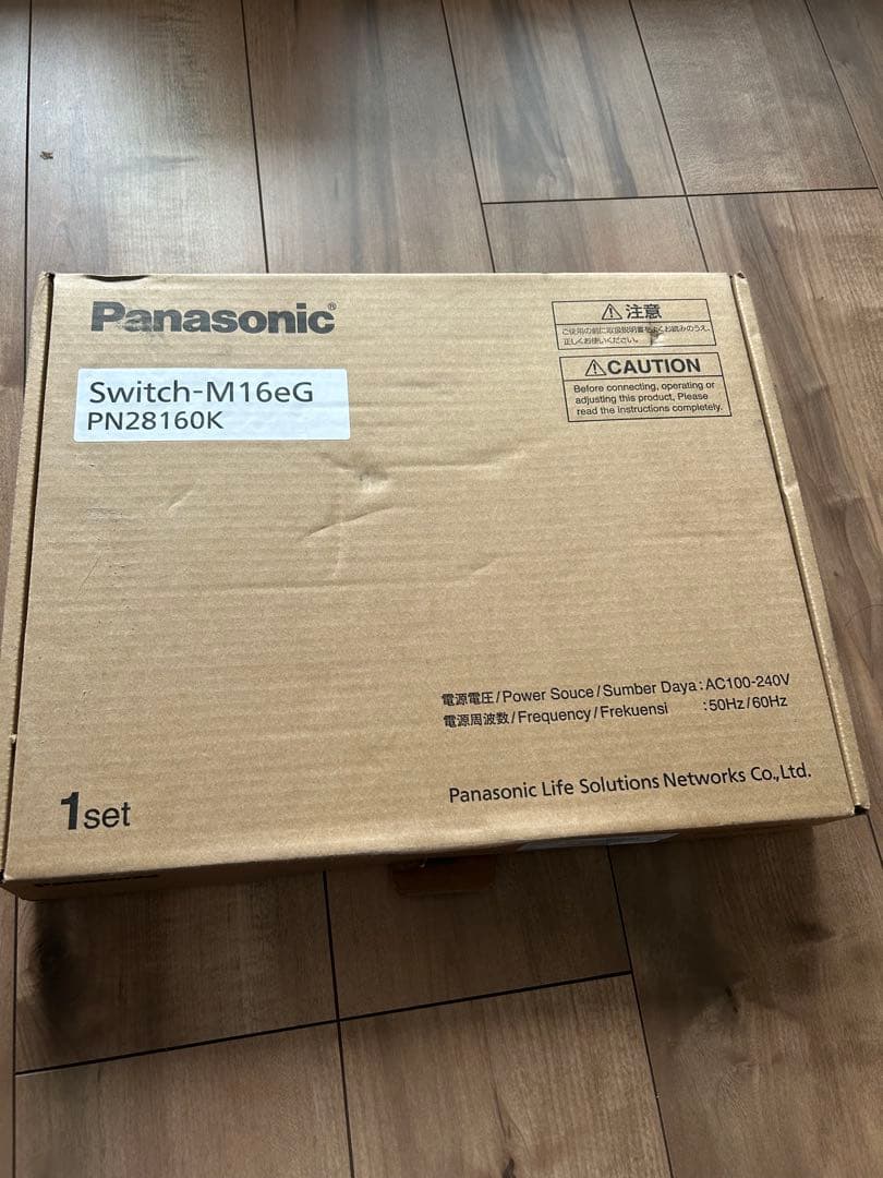 Panasonic スイッチングハブ　PN28160K まい